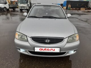 2005 Hyundai Accent ТагАЗ II, серебристый, 320000 рублей, вид 1