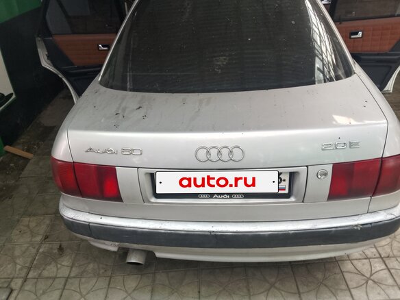 1993 Audi 80 V (B4), серебристый, 150000 рублей - вид 2