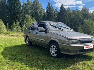 2001 Lada (ВАЗ) 2115, серебристый, 175000 рублей, вид 5