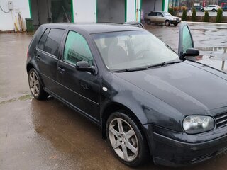 2002 Volkswagen Golf IV, чёрный, 420000 рублей, вид 2