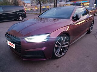 2017 Audi A5 II (F5), пурпурный, 3390000 рублей, вид 1