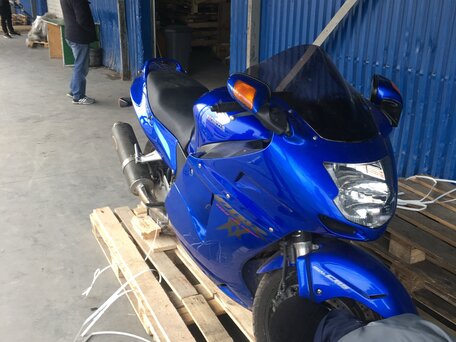1999 Honda CBR 1100 XX, синий, 540000 рублей, вид 2