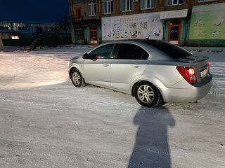 2012 Chevrolet Aveo II, серебристый, 490000 рублей, вид 5