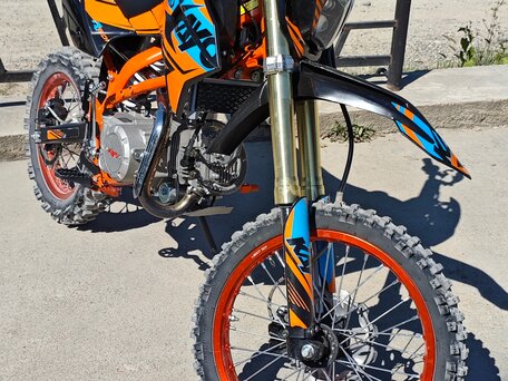 2024 Kayo Evolution YX140EM, оранжевый, 95000 рублей, вид 4