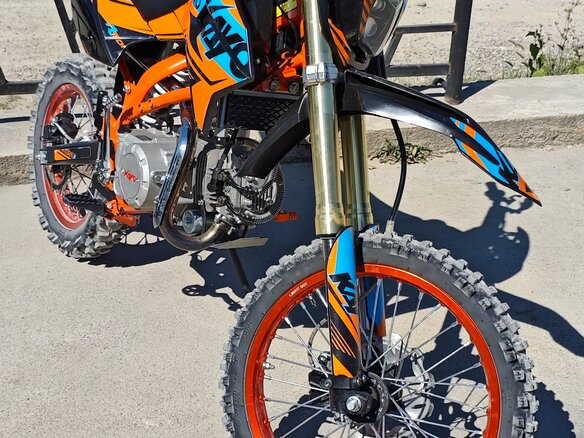 2024 Kayo Evolution YX140EM, оранжевый, 95000 рублей - вид 3