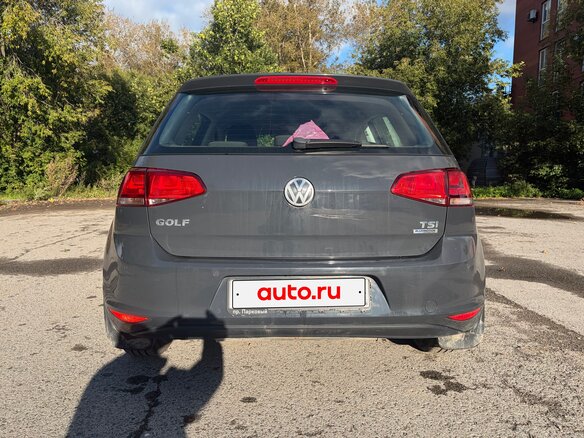 2013 Volkswagen Golf VII, серый - вид 2
