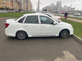2015 Lada (ВАЗ) Granta Sport I, белый, 615000 рублей, вид 3