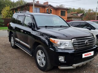 2012 Toyota Land Cruiser 200 Series Рестайлинг 1, чёрный, 3550000 рублей, вид 3