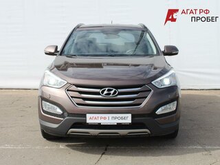 2014 Hyundai Santa Fe III, коричневый, 1890000 рублей, вид 2