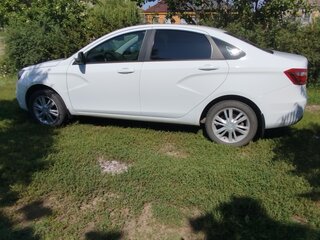 2019 Lada (ВАЗ) Vesta I, белый, 1100000 рублей, вид 3