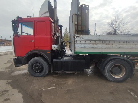 1997 МАЗ 5432, красный, 350000 рублей, вид 3