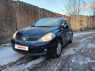 2008 Nissan Tiida I, синий, 1200000 рублей, вид 1