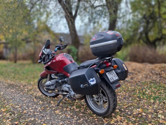 2001 BMW R 1150 R, пурпурный, 360000 рублей - вид 2