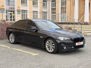 2013 BMW 5 серии 520i VI (F10/F11/F07) Рестайлинг, чёрный, 1650000 рублей, вид 2