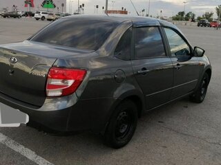 2017 Lada (ВАЗ) Granta I, серебристый, 540000 рублей, вид 4