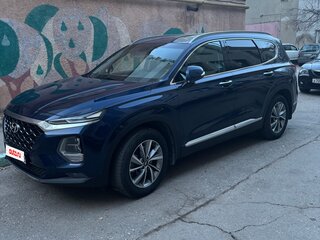 2019 Hyundai Santa Fe IV, синий, 2950000 рублей, вид 1