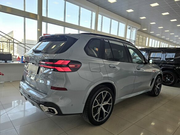2025 BMW X5 40i IV (G05/G18) Рестайлинг, серый - вид 7