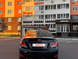 2013 Hyundai Solaris I, чёрный, 800000 рублей, вид 5