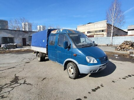 2007 ГАЗ ГАЗель (33023/330273) Фермер, синий, 400000 рублей, вид 2