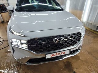 2020 Hyundai Santa Fe IV Рестайлинг, серебристый, 2800000 рублей, вид 2