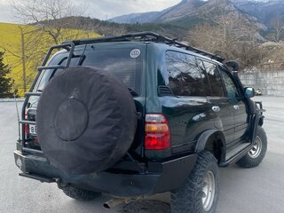 1999 Toyota Land Cruiser 105 100 Series, зелёный, 3400000 рублей, вид 4