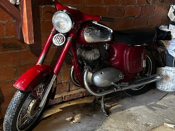 1978 Jawa 350/360, красный, 200000 рублей - вид 13