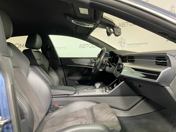 2018 Audi A7 55 TFSI II (4K), синий, 3949900 рублей - вид 14