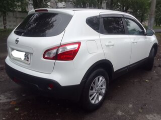 2013 Nissan Qashqai I Рестайлинг, белый, 1170000 рублей, вид 5