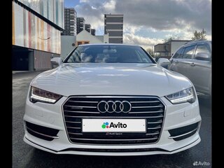 2016 Audi A7 I (4G) Рестайлинг, белый, 3550000 рублей, вид 2