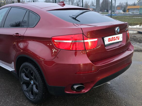 2008 BMW X6 35i 6-speed I (E71), пурпурный, 1525000 рублей - вид 5