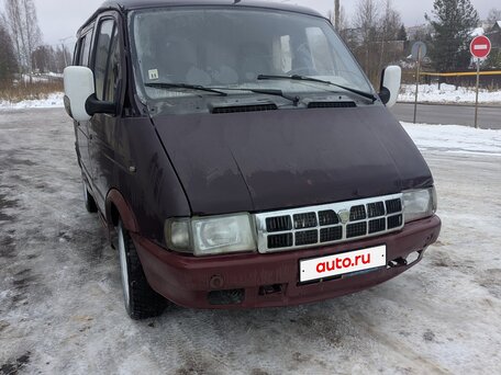 2000 ГАЗ Соболь (2217), фиолетовый, 400000 рублей, вид 1