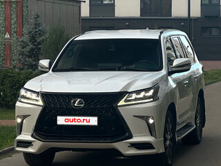 2020 Lexus LX 450d III Рестайлинг 2, белый, 8750000 рублей, вид 4