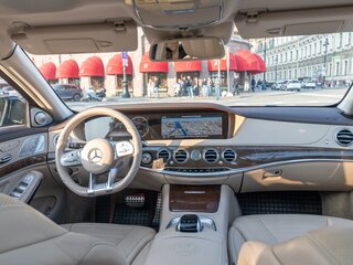 2013 Mercedes-Benz S-Класс 500 VI (W222, C217), чёрный, 3500000 рублей, вид 3
