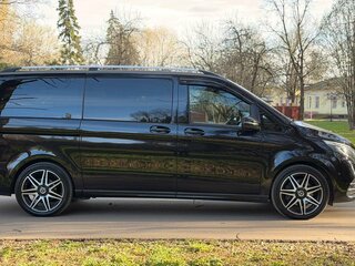 2020 Mercedes-Benz V-Класс Long 220 d длинный III (W447) Рестайлинг, чёрный, 5450000 рублей, вид 2
