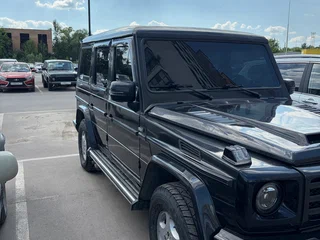 1996 Mercedes-Benz G-Класс 300 II (W463), чёрный, 1200000 рублей, вид 3