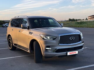 2018 Infiniti QX80 I Рестайлинг 2, бежевый, 4750000 рублей, вид 5
