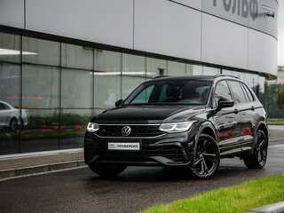 2021 Volkswagen Tiguan Allspace II Рестайлинг, чёрный, 3549000 рублей, вид 1