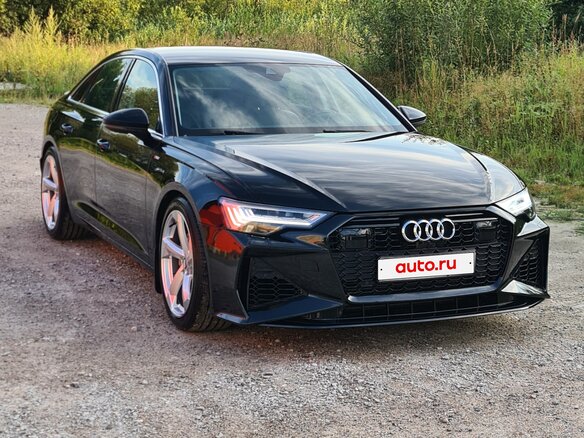 2021 Audi A6 40 TFSI V (C8), чёрный, 3200000 рублей - вид 7
