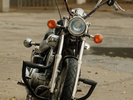 1991 Yamaha XV400 Virago, серый, 248000 рублей, вид 2