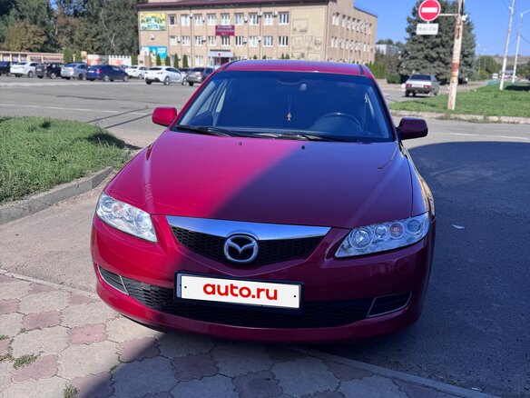 2006 Mazda 6 I (GG) Рестайлинг, красный, 550000 рублей - вид 1