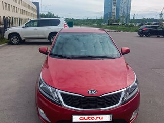 2011 Kia Rio III, красный, 650000 рублей, вид 2