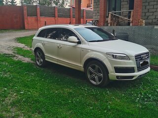 2009 Audi Q7 I (4L), белый, 1450000 рублей, вид 2