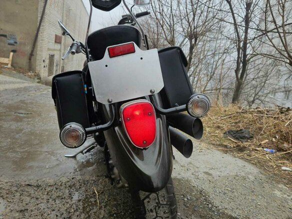 2005 Yamaha XVS1100, чёрный, 445000 рублей - вид 7