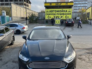 2013 Ford Fusion (North America) II, чёрный, 1280000 рублей, вид 1