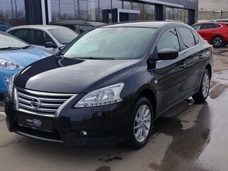 2014 Nissan Sentra VII (B17), чёрный, 1300000 рублей, вид 1