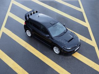 2011 Subaru Impreza WRX III Рестайлинг, чёрный, 1700000 рублей, вид 2