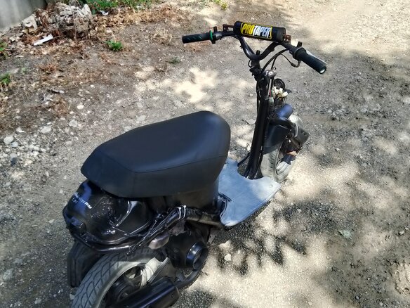1998 Honda Tact, красный, 15000 рублей - вид 3