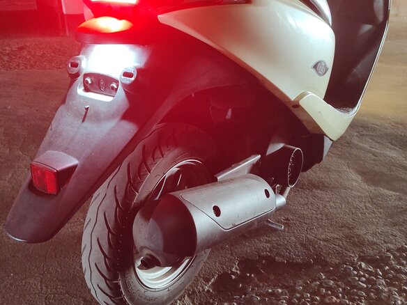 2004 Honda Dio, бежевый, 89000 рублей - вид 18