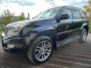 2006 Toyota Land Cruiser Prado 5-speed 120 Series, чёрный, 1890000 рублей, вид 2