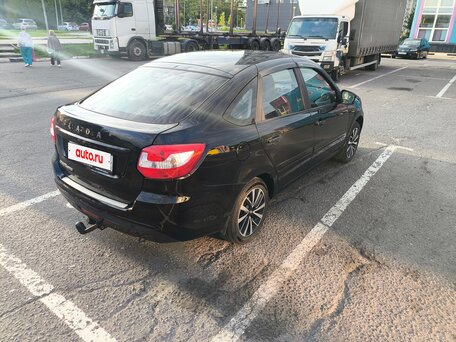 2022 Lada (ВАЗ) Granta I Рестайлинг, чёрный, 705000 рублей, вид 5